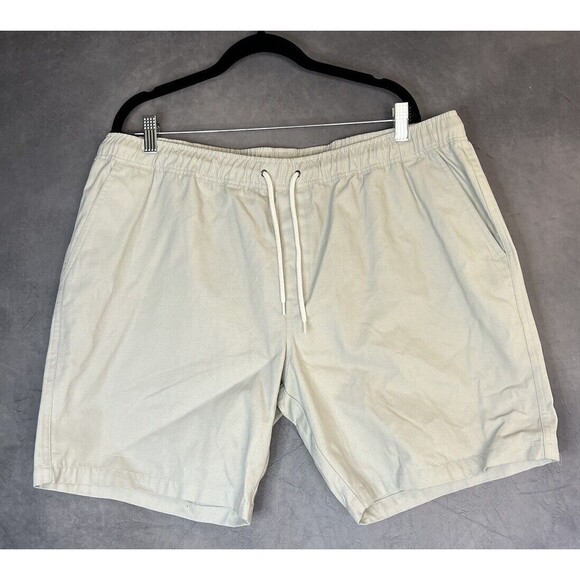 Create Unison Everyday Bermuda Shorts Drawstring 100% Cotton Men XL Retail $120 - Picture 2 of 8